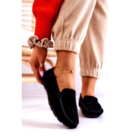 Mocasines Mujer Ante Big Star JJ274654 Negro 1
