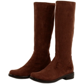 Caprice Botas de mujer Stretch 25512-29 316 Dk Cognac Stre marrón 2