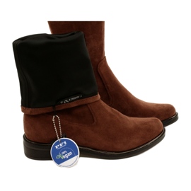 Caprice Botas de mujer Stretch 25512-29 316 Dk Cognac Stre marrón 5