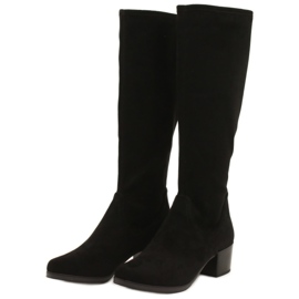 Caprice Botas elásticas para mujer 25506-41 044 negro 2