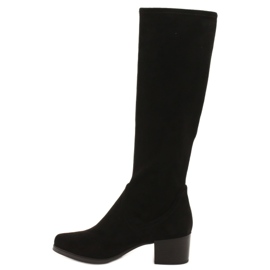 Caprice Botas elásticas para mujer 25506-41 044 negro 1