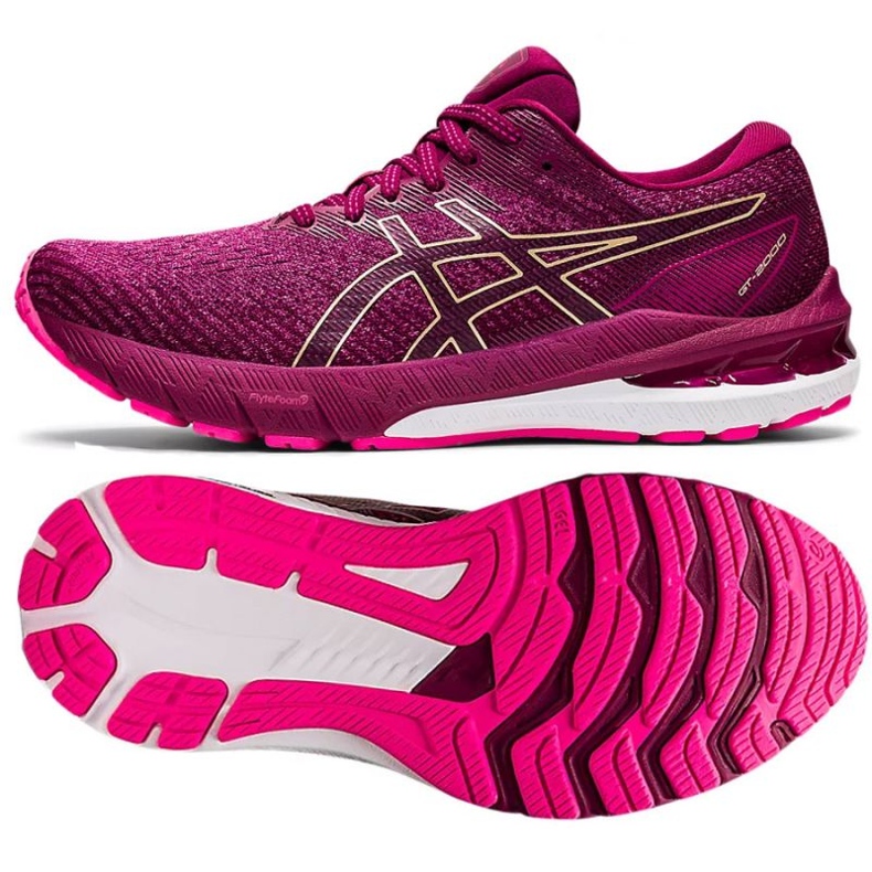 Asics GT-2000 10 W 1012B045 703 zapatos para correr rosa 1