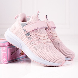 Deportivas infantiles Vico rosa claro rosado 1