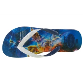 Chanclas Havaianas Top Nasa 4147262-0555 azul 2