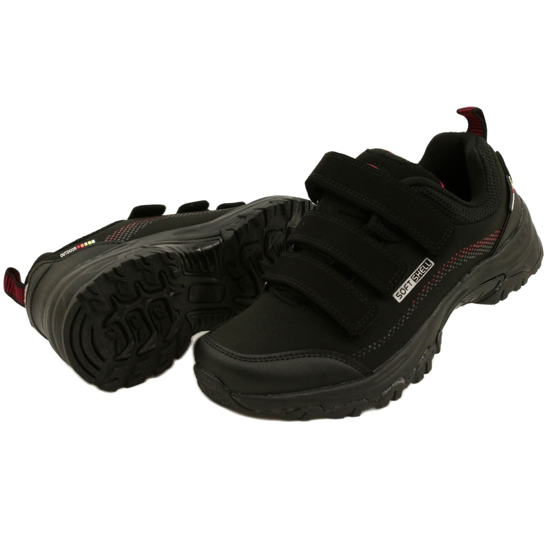 American Club Zapatillas Deportivas Softshell Velcro American WT52/22 Negro 3