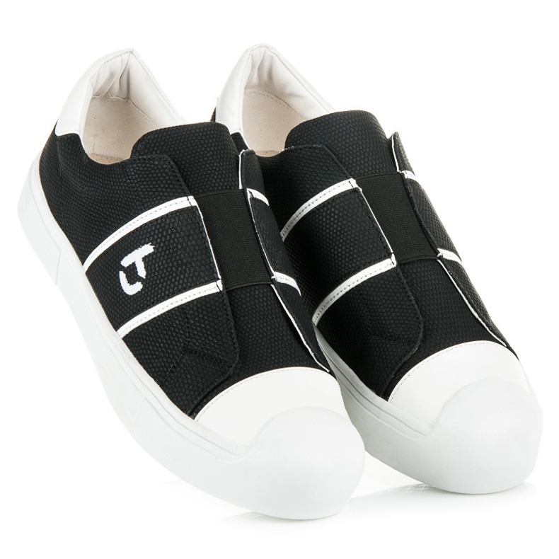 Betler Zapatillas serpiente en la plataforma negro 2