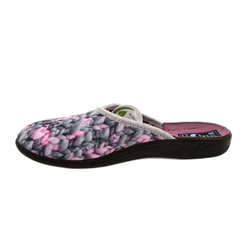 Adanex Pantuflas Motivo Aloe Vera 27769 gris 1