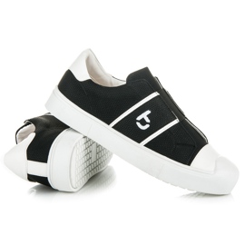 Betler Zapatillas serpiente en la plataforma negro 5