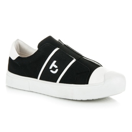 Betler Zapatillas serpiente en la plataforma negro 3