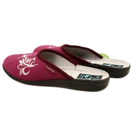 Babucha velour granate Adanex 27861 multicolor 6