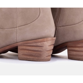 Marco Shoes Botines piel natural beige 9