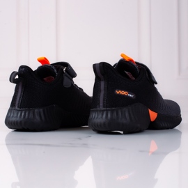 Deportivas infantiles Vico caladas gris oscuro 2