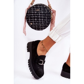 PL5 Mocasines negros de gamuza de moda Rayhan 3