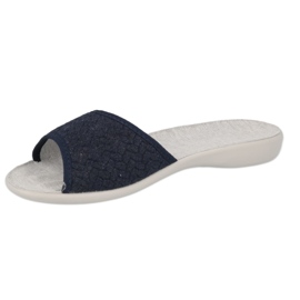 Zapatos de mujer befado pu 300D046 azul 3
