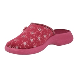 Zapatos de mujer befado pu 019D125 rojo 3