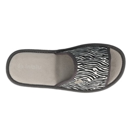 Befado Zapatos de mujer Inblu 155D120 blanco negro 2 Befado Zapatos de mujer Inblu 155D120 blanco negro 2