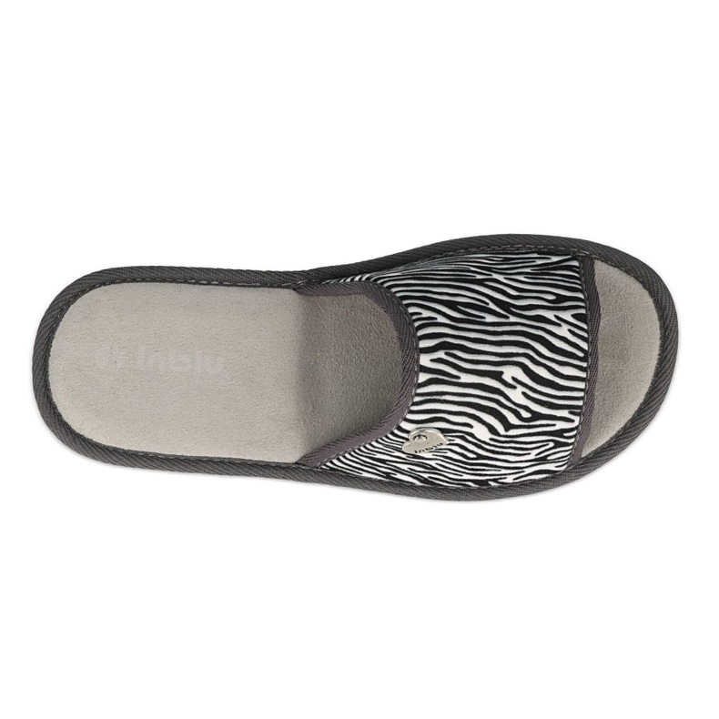 Befado Zapatos de mujer Inblu 155D120 blanco negro 2 Befado Zapatos de mujer Inblu 155D120 blanco negro 2