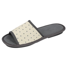 Zapatos de mujer Inblu 155D104 beige gris 2