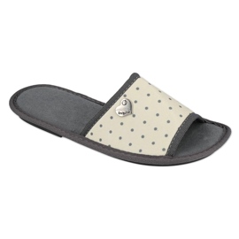 Zapatos de mujer Inblu 155D104 beige gris 3