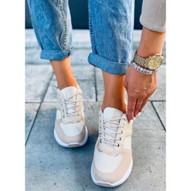 Deportivas sobre cuña oculta Toni Beige 5