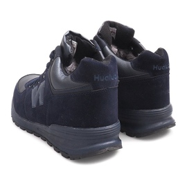 Botas de nieve cálidas H1737D Azul marino 3