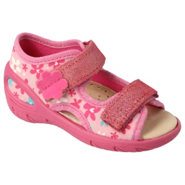 Zapatos befado niño pu 065X178 rosado 1