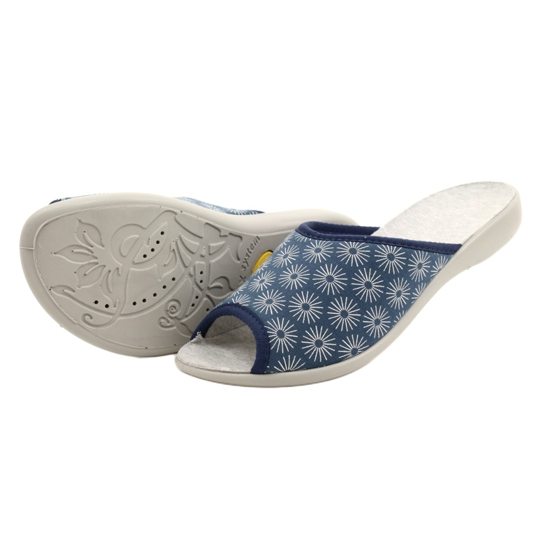 Befado zapatos mujer pu 254D142 azul gris 6