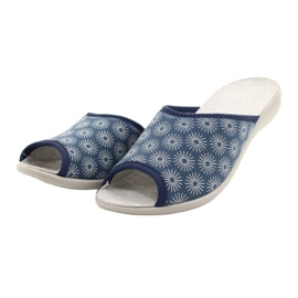 Befado zapatos mujer pu 254D142 azul gris 5
