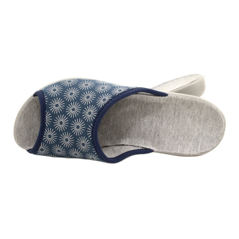 Befado zapatos mujer pu 254D142 azul gris 8