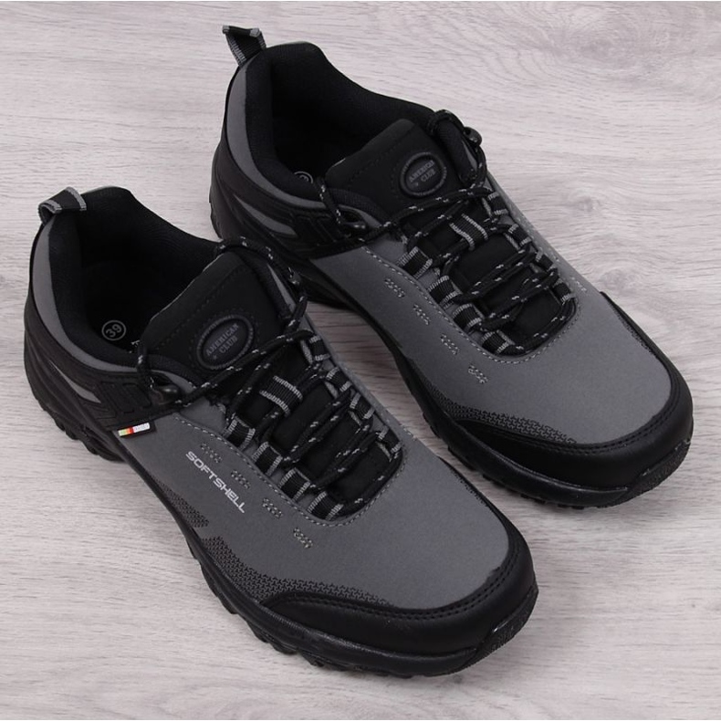 Zapatos trekking American Club W AM901B gris 2