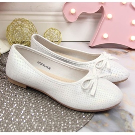 Bailarinas con lazo eVento Jr EVE359B blanco 2