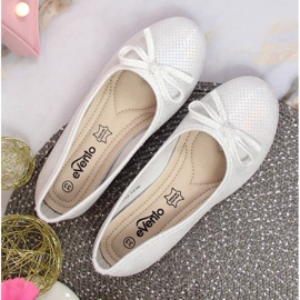 Bailarinas con lazo eVento Jr EVE359B blanco 3