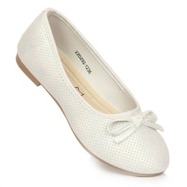 Bailarinas con lazo eVento Jr EVE359B blanco 4