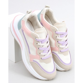 Zapatillas Ekani rosa beige blanco púrpura azul 2