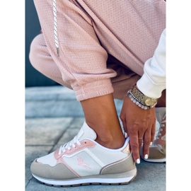 Zapatillas deportivas de mujer Furlo Rosa beige blanco rosado 4