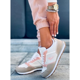 Zapatillas deportivas de mujer Furlo Rosa beige blanco rosado 5