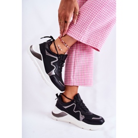 Zapatillas deportivas Allie de mujer de color negro 3