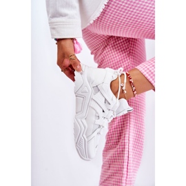 PE1 Zapatillas deportivas de mujer Sneakers Blanco Daren 2