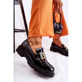 FL1 Mocasines de cuero de moda Black Loveliness negro 7