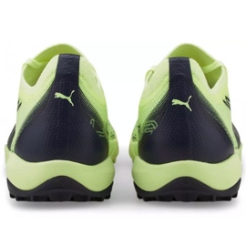 Zapatillas de fútbol Puma Ultra Match Tt 106903 01 amarillo verde 2