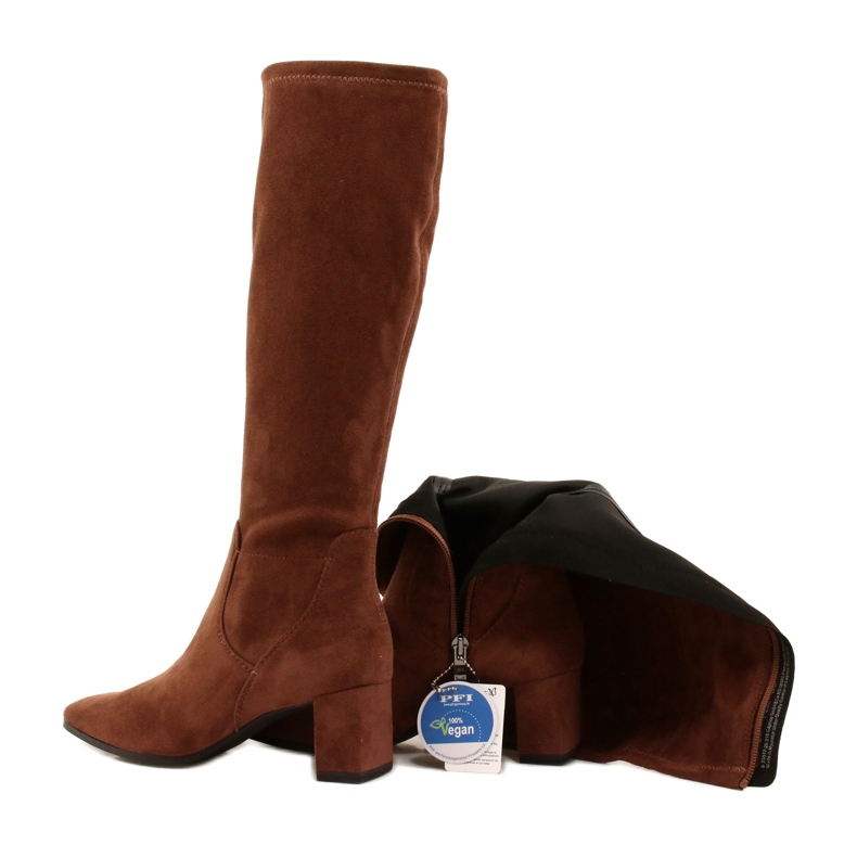 Botas mujer Caprice 25517-29 Dk cognac strech marrón 4