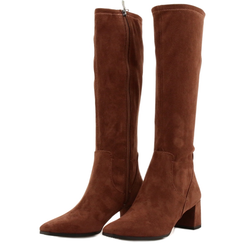 Botas mujer Caprice 25517-29 Dk cognac strech marrón 2