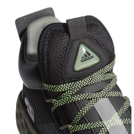 Calzado de baloncesto Adidas Pro Boost Mid M FW9510 azul marino, negro, gris / plateado negro 5