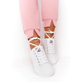 Big Star Zapatillas Mujer Eco-Leather Cross Jeans HH2R4001C Blanco 5