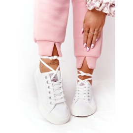 Big Star Zapatillas Mujer Eco-Leather Cross Jeans HH2R4001C Blanco 3