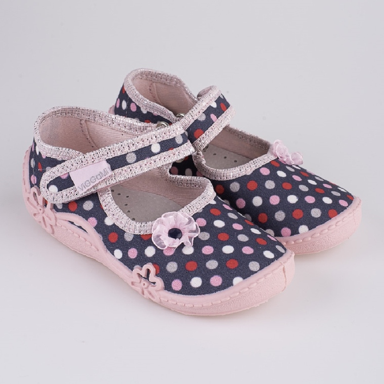 Zapatillas casa niña Viggami Monika lunares multicolor 1