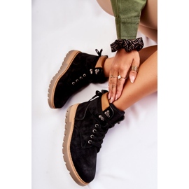 FB3 Botas De Cuero En La Plataforma Ressa Negra negro 5