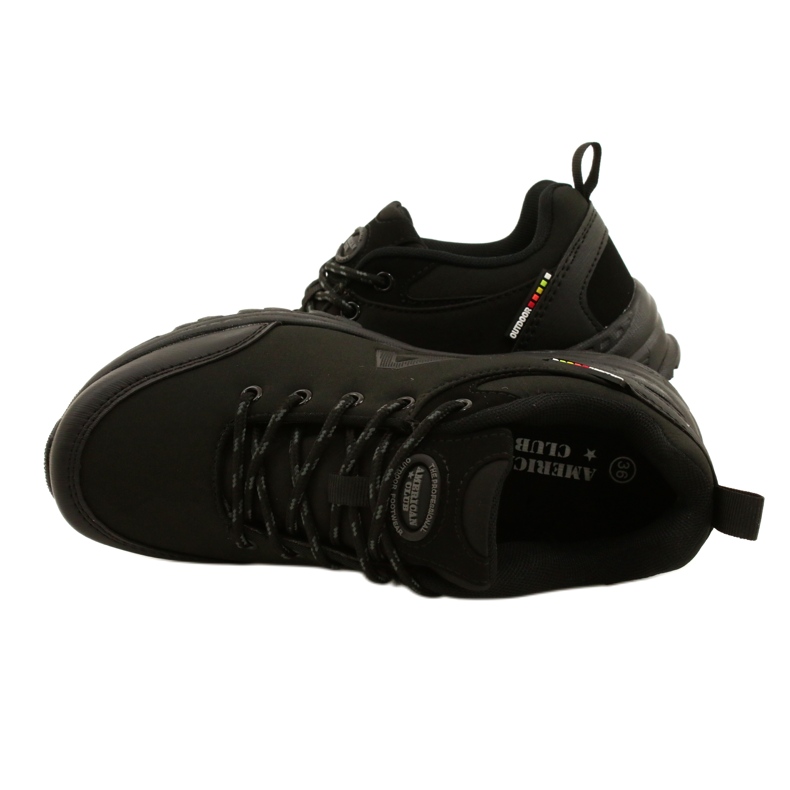 American Club Zapatillas Deportivas American Softshell Impermeable WT88/22 negro 5