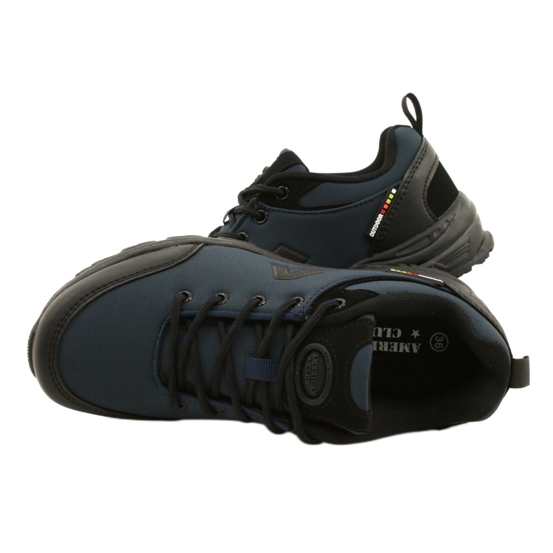 American Club Zapatillas Deportivas American Softshell Impermeable WT88/22 Azul Marino 6