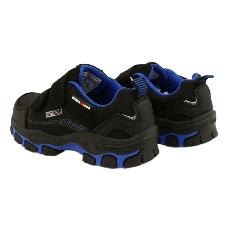 Zapatillas deportivas American Club WT14/22 softshell negro 5